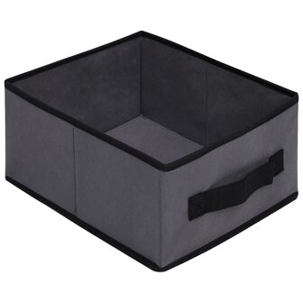Opbergkast met 6 lades 55x29x55 cm staal grijs 8