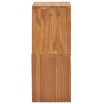 Opbergkast 40x30x76 cm massief teakhout 4
