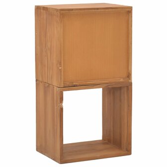 Opbergkast 40x30x76 cm massief teakhout 5
