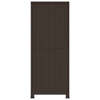 Opbergkast 68x39x171,5 cm rattan ontwerp 5