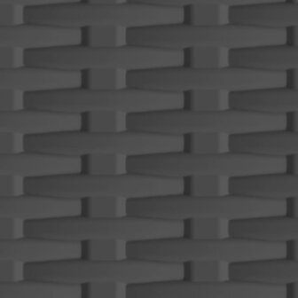 Opbergkast 68x39x171,5 cm rattan ontwerp 6