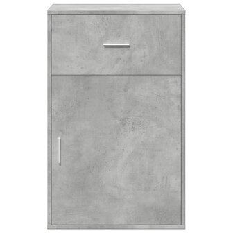 Opbergkast 56,5x39x90 cm bewerkt hout betongrijs 5