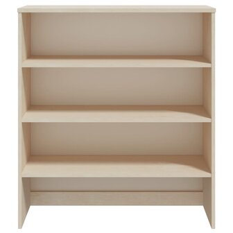 Opzetkast HAMAR 90x30x100 cm massief grenenhout honingbruin 3