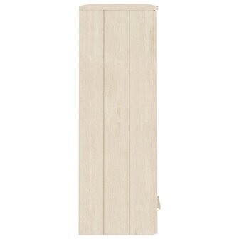 Opzetkast HAMAR 85x35x100 cm massief grenenhout honingbruin 5