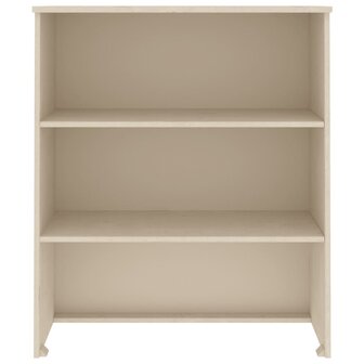 Opzetkast HAMAR 85x35x100 cm massief grenenhout honingbruin 3