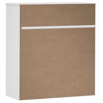 Opzetkast MOLDE 90x35x100 cm massief grenenhout wit 7