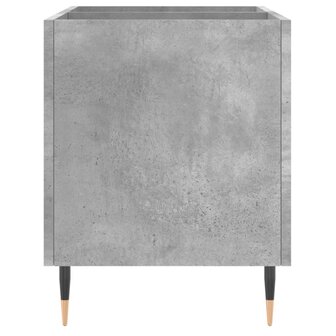 Platenkast 74,5x38x48 cm bewerkt hout betongrijs 5