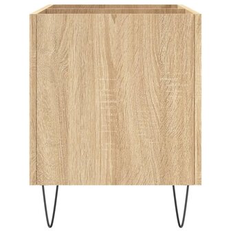 Platenkast 74,5x38x48 cm bewerkt hout sonoma eikenkleurig 5