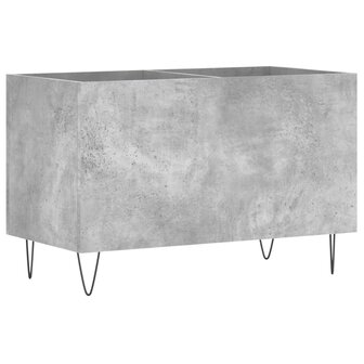 Platenkast 74,5x38x48 cm bewerkt hout betongrijs 6