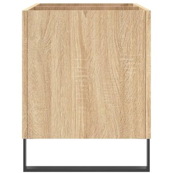 Platenkast 74,5x38x48 cm bewerkt hout sonoma eikenkleurig 5