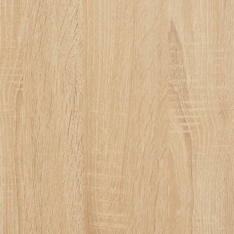 Platenkast 84,5x38x89 cm bewerkt hout sonoma eikenkleurig 9