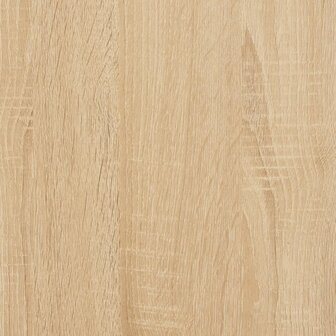 Platenkast 84,5x38x48 cm bewerkt hout sonoma eikenkleurig 7