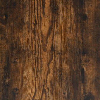 Platenkast 84,5x38x48 cm bewerkt hout gerookt eikenkleurig 7
