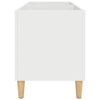 Platenkast 74,5x38x48 cm bewerkt hout wit 6