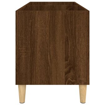 Platenkast 74,5x38x48 cm bewerkt hout bruin eikenkleur 6