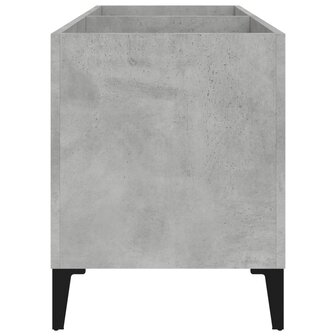 Platenkast 74,5x38x48 cm bewerkt hout betongrijs 6