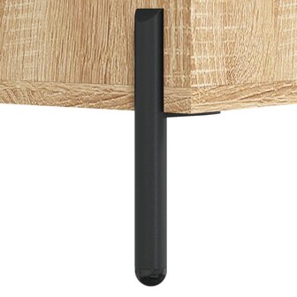 Schappenkast 69,5x32,5x90 cm bewerkt hout sonoma eikenkleurig 7