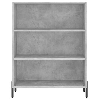 Schappenkast 69,5x32,5x90 cm bewerkt hout betongrijs 4