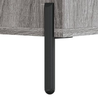 Schappenkast 69,5x32,5x90 cm bewerkt hout grijs sonoma eiken 7