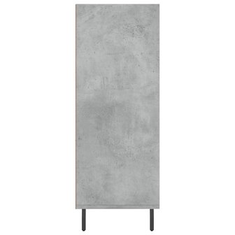 Schappenkast 69,5x32,5x90 cm bewerkt hout betongrijs 5