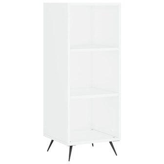 Schappenkast 34,5x32,5x90 cm bewerkt hout wit 2