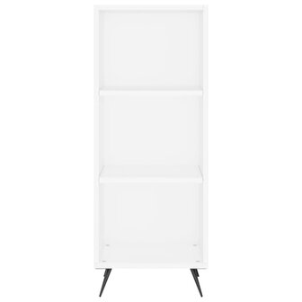 Schappenkast 34,5x32,5x90 cm bewerkt hout wit 4
