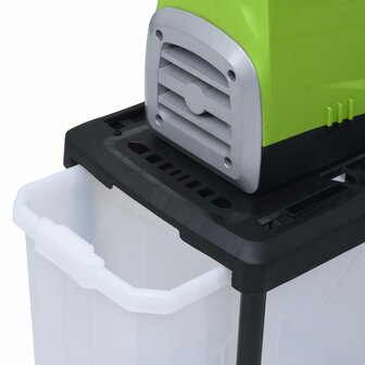 Tuinhakselaar elektrisch met verzamelbak 2800 W 7
