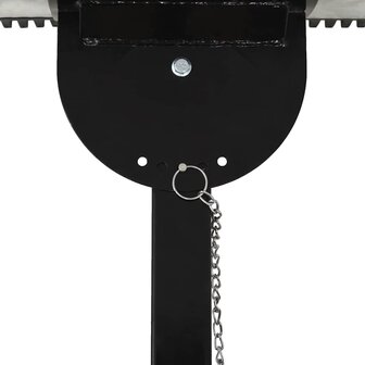 Sneeuwploeg handbediend met wielen 100x44 cm 4