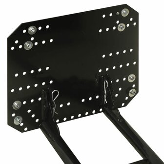 Sneeuwploeg voor ATV 115x38 cm zwart 6