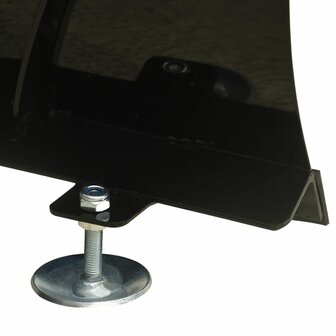 Sneeuwploeg voor ATV 115x38 cm zwart 9
