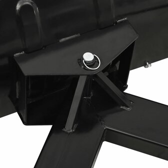Sneeuwploeg voor heftruck 150x38 cm zwart 7