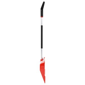 Sneeuwschep 136 cm aluminium rood 3