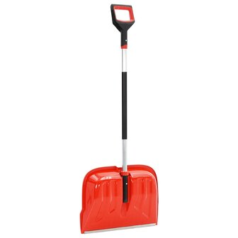 Sneeuwschep 136 cm aluminium rood 4