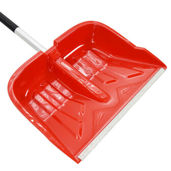 Sneeuwschep 136 cm aluminium rood 5