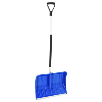Sneeuwschep 145 cm aluminium blauw 1