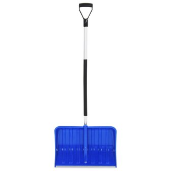 Sneeuwschep 145 cm aluminium blauw 2