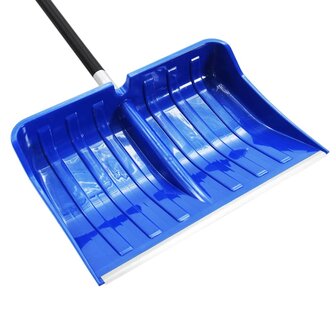 Sneeuwschep 145 cm aluminium blauw 5