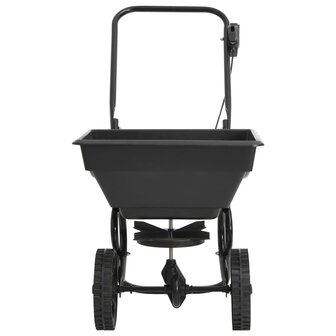 Strooiwagen duwmodel 15 L 92x46x70 cm PVC en staal 2