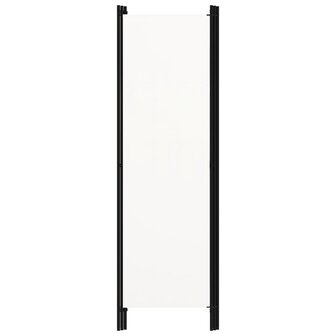 Kamerscherm met 3 panelen 150x180 cm wit 4