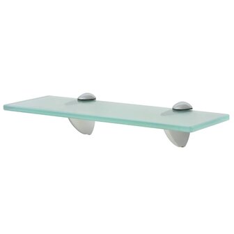 Zwevend schap 30x10 cm 8 mm glas 1