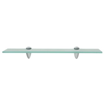 Zwevend schap 50x10 cm 8 mm glas 2