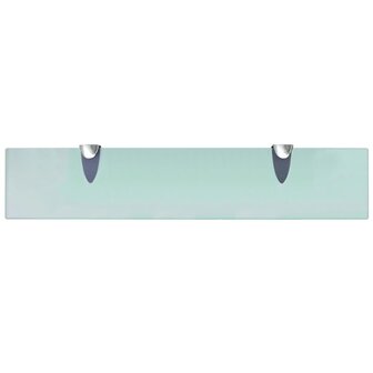 Zwevend schap 50x10 cm 8 mm glas 3