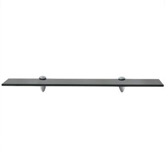 Zwevend schap 60x10 cm 8 mm glas 2
