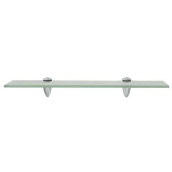 Zwevend schap 50x10 cm 8 mm glas 2