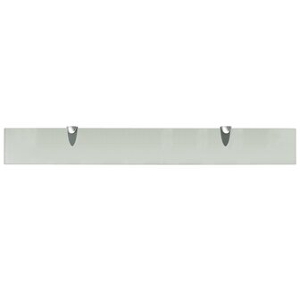 Zwevend schap 80x10 cm 8 mm glas 3