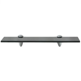 Zwevend schap 40x20 cm 8 mm glas 2