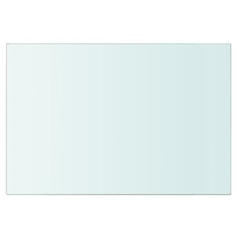 Wandschap transparant 20x30 cm glas 2