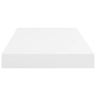 Wandschap zwevend 50x23x3,8 cm MDF wit 5