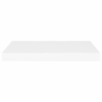 Wandschap zwevend 60x23,5x3,8 cm MDF wit 4