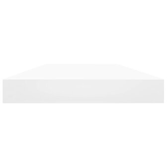 Wandschappen 4 st 40x10x1,5 cm bewerkt hout wit 3